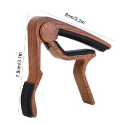 Guitar Capo For Acoustic 2 PCS Aluminum Alloy Kapo Guitar Accessories Multifunctional Capos For Acoustic And Electric Guitars