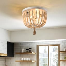 Wooden Retro Chandelier Lamp Indoor Bedroom Vintage Ceiling Pendant Light Hang Industrial Home Hotel Decor Lustre Led Luminaire