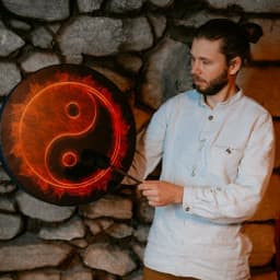 Shaman Drum Handmade Shamanic Drum With Drum Stick Handmade Shaman Drum Mother Of Life Siberian Drum Spiritual Music For