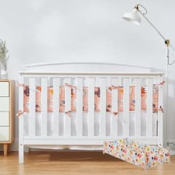 Baby Bed Protector Crib Bumper Pads Baby Bed Bumper Kids Safety Bed For Boys And Girls Safe Protector Liner For Crib 4 Sides