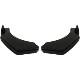 4 pcs Gloss Black Red Front Bumper Lip Splitter Spoiler Body Kits For Acura TLX A-Spec