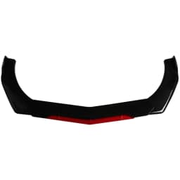 4 pcs Gloss Black Red Front Bumper Lip Splitter Spoiler Body Kits For Acura TLX A-Spec