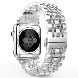 Strap For Apple Watch band 44mm 40mm 42mm/38mm 45mm 41mm smartwatch Stainless Steel watchband Bracelet iwatch series se 6 4 3 7