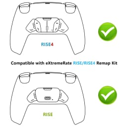Replacement Real Metal Buttons (RMB) – Turn Your eXtremeRate RISE & RISE4 Kit into RISE4 RMB Kit