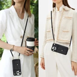 For iPhone 14 13 12 Mini 11Pro Max X/XS XR 8 7 Plus Wallet Leather Case with Long Lanyard kickstand All-round Shockproof Cover