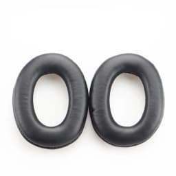 1Pair Ear Pads Headset Protein Leather Cushion Cover Earmuffs Replacement For Panasonic RP-HTX7 HTX7A HTX9 Headphone Accessories