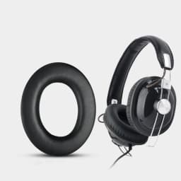 1Pair Ear Pads Headset Protein Leather Cushion Cover Earmuffs Replacement For Panasonic RP-HTX7 HTX7A HTX9 Headphone Accessories