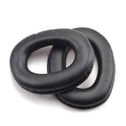 1Pair Ear Pads Headset Protein Leather Cushion Cover Earmuffs Replacement For Panasonic RP-HTX7 HTX7A HTX9 Headphone Accessories