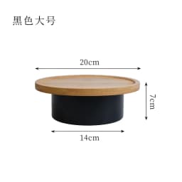 Plastic plate Round Tray Japanese tableware household dessert plate small round bowl creative stackable plate