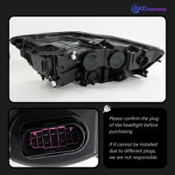 AKD Head Lamp for Audi A6 C7 LED Headlight 2012-2018 Headlights A6 C7 DRL Turn Signal High Beam Angel Eye Projector Lens