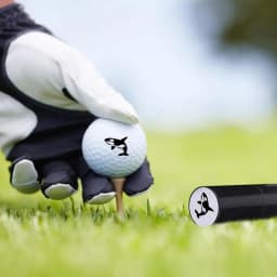 Waterproof Golf Ball Stamp Funny Golf Ball Stamper Stencil Quick Dry Lasting Waterproof Automatic Oil Out Golf Ball Stamp Ball