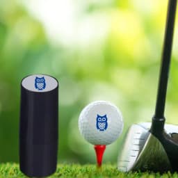 Waterproof Golf Ball Stamp Funny Golf Ball Stamper Stencil Quick Dry Lasting Waterproof Automatic Oil Out Golf Ball Stamp Ball