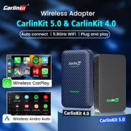 CarlinKit 5.0 & 4.0 Wireless CarPlay Android Auto Music Spotify Auto For Toyota Audi Golf Peugeot Mercedes Volkswagen