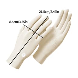 UV Gloves Ice Feeling Thin UPF 50 Breathable Sunscreen Gloves Sunscreen Gloves Thin Gloves For Driving Riding Hiking Paddling