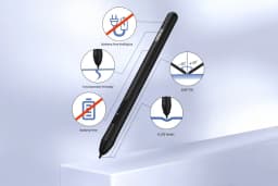 Ugee S640 Digital Graphic Drawing Tablet 6.3x4 Inch with 10 Shortcuts Compatible with Android PC Windows Mac OS for Design