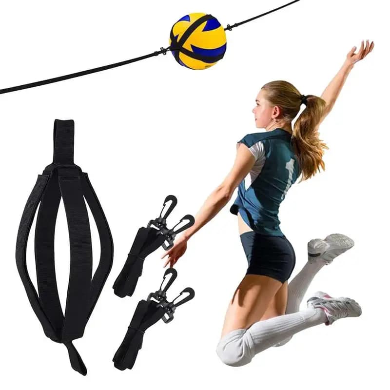 Volleyball Spiking Trainer Belt Adjustable Volleyball Practice Spiking Training Aids For Arm Swing Practice Volleyball Equipment