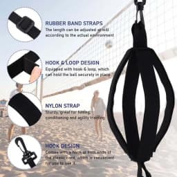 Volleyball Spiking Trainer Belt Adjustable Volleyball Practice Spiking Training Aids For Arm Swing Practice Volleyball Equipment