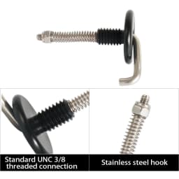 For Tripod Center Shaft 3/8 Screw Gravity Stabilized Weights Tripod Hook With Metal Spring Mount For Camera Tripod Accessories