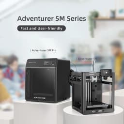 FLASHFORGE Adventurer 5M Pro 3d Printer High Speed Full-auto Leveling Direct Extruder Automatic Shutdown With Camera