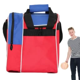 Bowling Ball Handbag, 10 Pin Bowling Shoes Towel Water Bottle Storage Bag, Professional Bowling 18L Large Capacity Carrying Bag