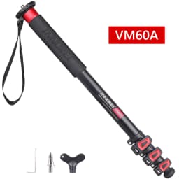 INNOREL VM60A/VM80A Aluminum Alloy Camera Monopod 170cm Professional Portable Video Stand for Canon Nikon GoPro DSLR Camcorder