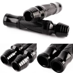 7/8" 22mm Motorcycle Throttle Hand Grips Aluminum Handle Bar End Cap Plug Grips for Kawasaki Honda Suzuki Benelli Yamaha Harley