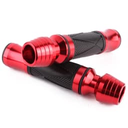 7/8" 22mm Motorcycle Throttle Hand Grips Aluminum Handle Bar End Cap Plug Grips for Kawasaki Honda Suzuki Benelli Yamaha Harley