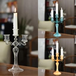 Retro 3 Heads Candle Holders Candlestick for Home Decoration Holiday Candle Stick Wedding Christmas Candle Holder Centerpieces