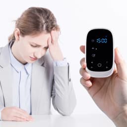 Advanced Microcurrent CES Stimulator, All-Day Mood & Pain Management Personal Cranial Electrotherapy Care, Rest Deep Sleep