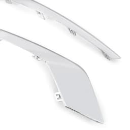 Front Fog Light Lamp Strip Trim Pair LH+RH Side For 2017-19 Ford Mondeo Fusion