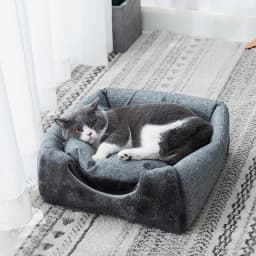 Pet Beds In Houses Large Thicken Cat Dog Cave Padded Warm Cat Cave Bed Foldable Cat Tent With Washable Fluffy Pad For Dogs Cats
