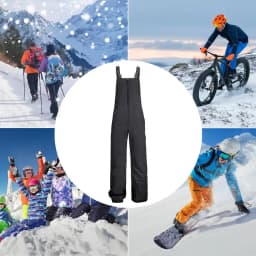 Snowboarding Bibs Snowboarding Overalls Winter Bibs Comfortable Waterproof Thickened Winter Overalls Snow Bibs Insulated