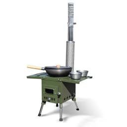Outdoor camping Stainless Steel Chimney Bend Straight Pipe Fire Star Chimney Camping Wood Stove Accessories Tent Smoke Pipe
