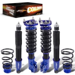 Complete Coilovers for Ford Mustang Base SN95 Convertible Coupe 1994-2004 Height Adjustable Shock Absorber Coilovers Suspension