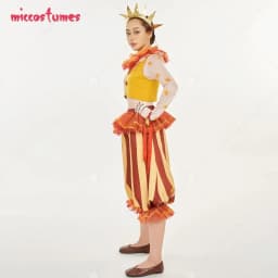 Miccostumes Unisex Game Sundrop Cosplay Costume Outfit with Gloves and Headdress
