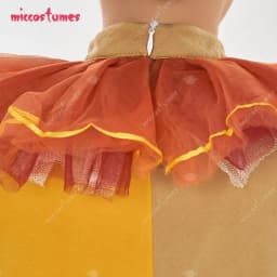 Miccostumes Unisex Game Sundrop Cosplay Costume Outfit with Gloves and Headdress