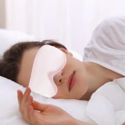 Sleeping Eye Cover Night Blindfold Blackout Light Blocking Eye Cover Smooth Soft Breathable Eye Cover Elastic Light Blocking Eye