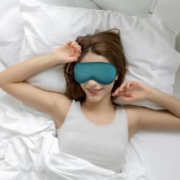 Sleeping Eye Cover Night Blindfold Blackout Light Blocking Eye Cover Smooth Soft Breathable Eye Cover Elastic Light Blocking Eye