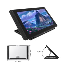 Huion Kamvas 13 Graphics Tablet Monitor Drawing Pen Display 13.3 Inch Screen Compatible with Windows MacOS Android Phone USB 3.1