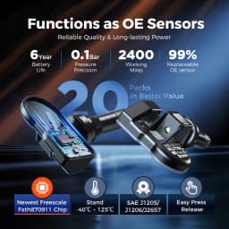 Autel MX-Sensor 433 MHz 315MHz Universal Programmable Tire Pressure Programming Monitor Diagnostic Tools Sensor Work MaxiTPMSPAD