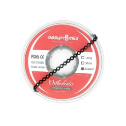 15Feet/Roll Dental Material for Ortho Power Chain Super Elastic Rubber Band Ultra Spool for Braces Close/short//long Easyinsmile