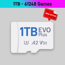 Batocera 39 TF/Gaming Card for Steamdeck /Windows Handheld/WIN PC with 61248 Games&70+Emulators for PS3/PS2/PS1/PSP/MAME/NES/N64