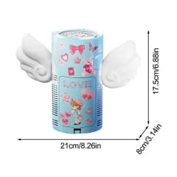 Angel Wing Design 20 Hole Automatic Bubble Machine With Non-slip Handle Parent-Child Interaction Party Outdoor Toy Children Gift