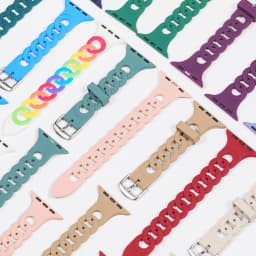 Silicone Strap for Apple watch band 44mm 40mm 45mm 41mm 42mm 38mm 49mm belt correa bracelet iWatch series ultra 9 8 7 6 5 4 3 SE