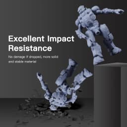 NOVA3D Washable Mecha Resin High Precision Toughness Hardnes Shock Resistance Excellent Cutting Properties Resin for 3D printer