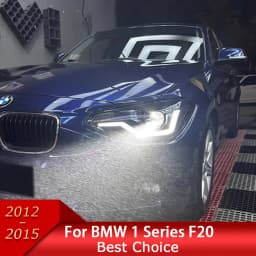 Car Lights for BMW F20 2012-2015 116i 120i LED Auto Headlights Assembly Upgrade Bifocal Lens Dynamic Lamp Exterior Accessories