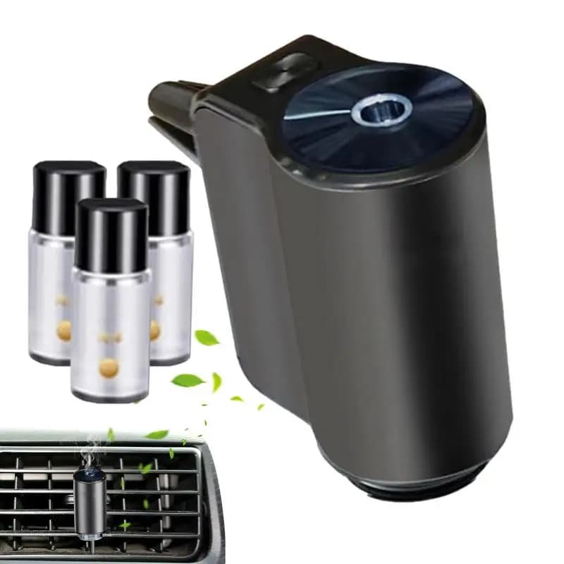 Car Air Diffuser Smart Car Aromatherapy Machine Intelligent Air Freshener Diffuser 3 Adjustable Scent Levels Aromatherapy Oils