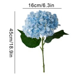 Artificial Flowers Silk Hydrangea Bouque for Wedding Home Party Living Room Table Decoration Accessories