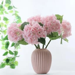 Artificial Flowers Silk Hydrangea Bouque for Wedding Home Party Living Room Table Decoration Accessories