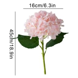 Artificial Flowers Silk Hydrangea Bouque for Wedding Home Party Living Room Table Decoration Accessories